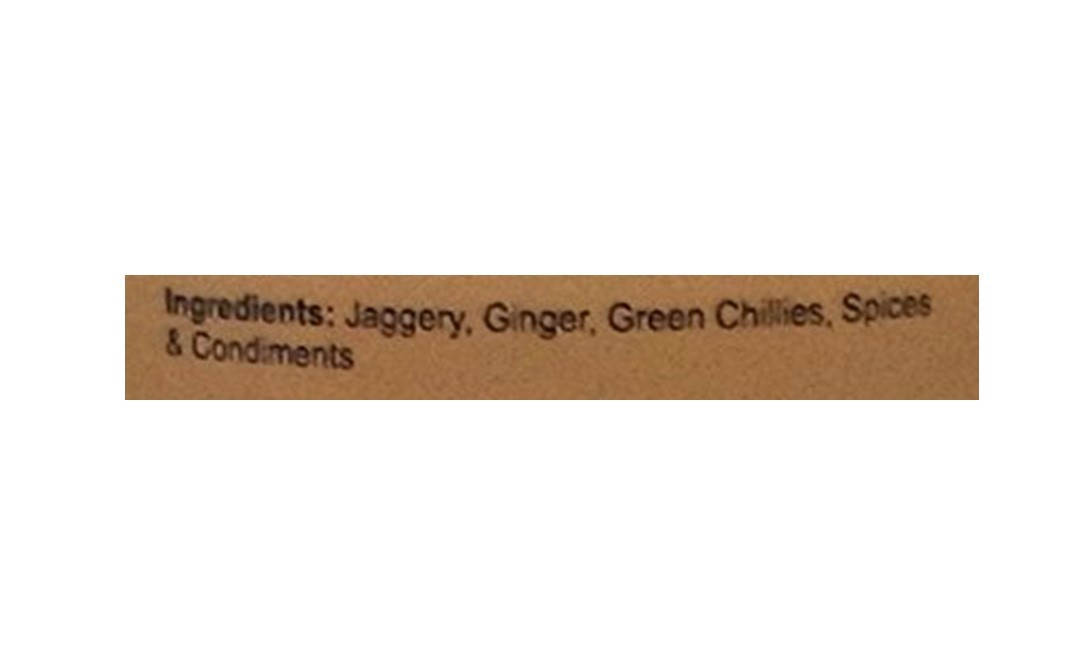 Yummium Ginger Pickle (Adrak ki Launji) 100% Natural   Glass Jar  225 grams